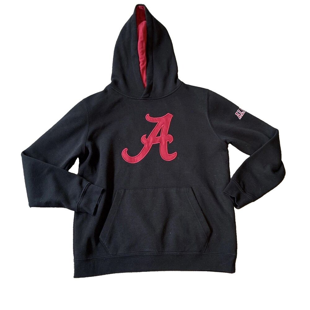 Colosseum Alabama Crimson Tide 16-18 Hoodie Crimson Red Pullover NCAA Youth L